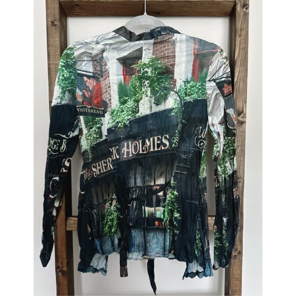 Very Rare & Unique Women's Sherlock Holmes Shirt - Picture 4 of 7